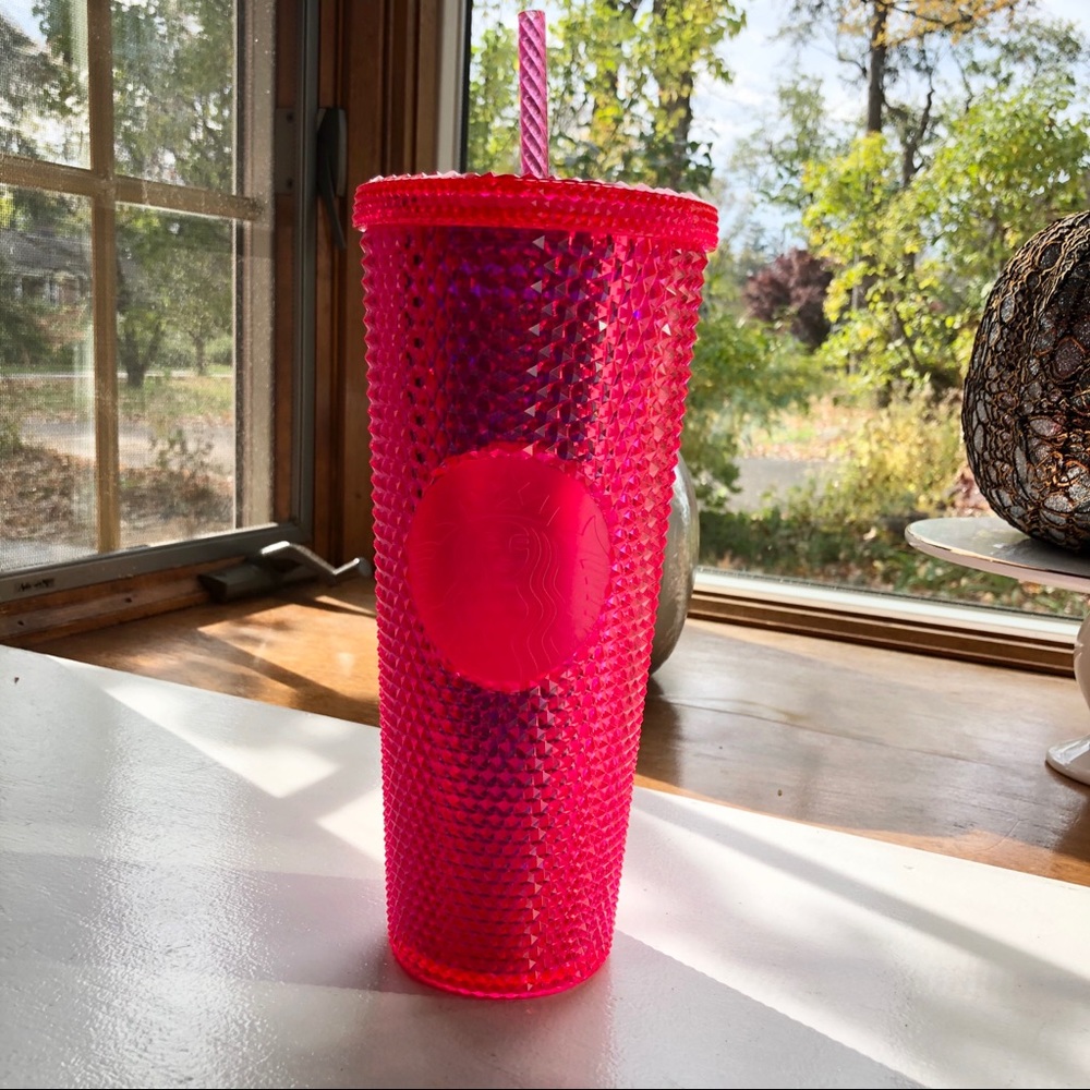 NEW // Starbucks 2019 Pink Studded Tumbler